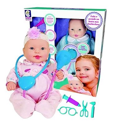 Boneca Baby Jr Bebe Dodói 2188 Cotiplás