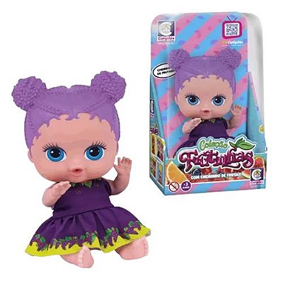 Boneca Coleção Frutinhas Uva 2510 Cotiplas