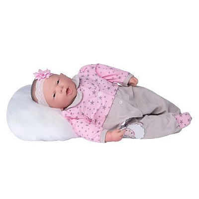 Boneca Nino's Reborn Com Boca Aberta 2211 Cotiplás