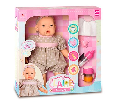 Boneca Clarie Com Acessórios 5416 Roma