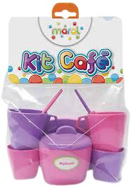 Kit Café Solapa com 12 Peças Multicor 1141 Maral