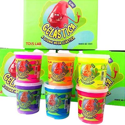 Gelástica Slime Mega Elástica 180g Toys Lab