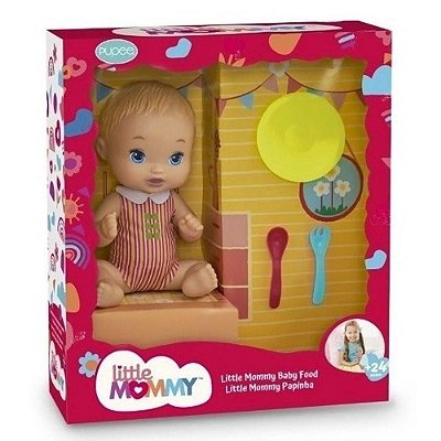 Boneca Little Mommy Papinha 1026 Pupee