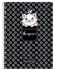 Caderno Universitário 10 Matérias 160fls Disney Marie Foroni