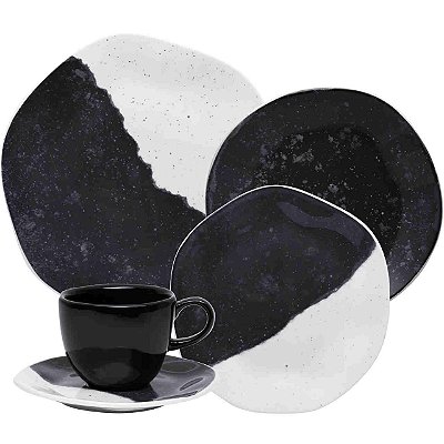 Aparelho de Jantar Ryo Luna 30 Peças 9612 Oxford