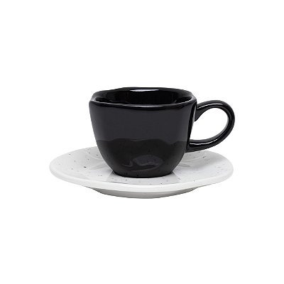 Xicara 220ml com Pires Ryo Luna 9612 Oxford