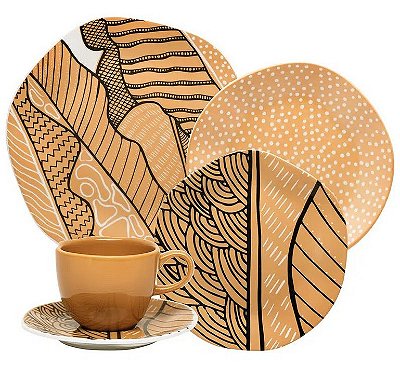 Aparelho de Jantar Ryo Raízes 30 Peças 9611 Oxford