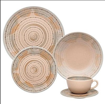 Aparelho de Jantar Ancestral 30 Peças 5624 Oxford