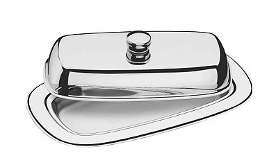 Manteigueira com Tampa Aço Inox Tramontina 61424/000