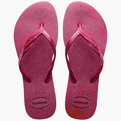 Chinelo Havaianas Fantasia Gloss Pink Paradise