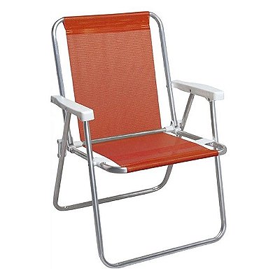 Cadeira Mor Alta Alum.Sannet Coral 2277