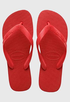 Chinelo Havaianas Top Cor Vermelho Crush