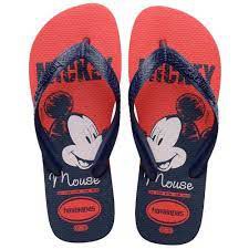 Chinelo Havaianas Top Disney Vermelho/Marinho