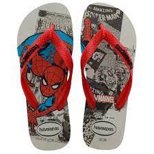 Chinelo Havaianas Top Marvel Logomania Class Preto