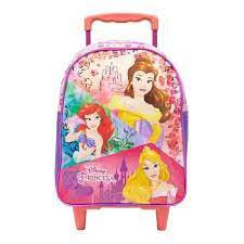 Mochila Com Rodinhas Princesas 11070 Xeryus