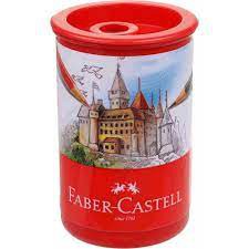 Apontador Faber Com Tubo Cartelado