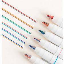 Caneta Esf Duas Linhas Lunix Tilibra