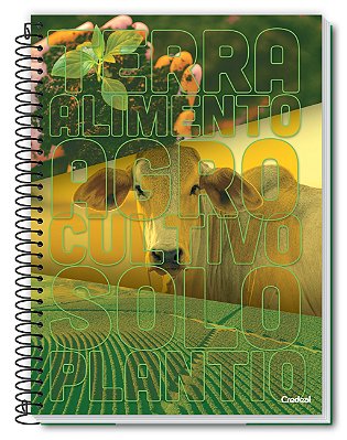 Caderno CD 80f Agro Credeal