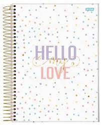 Caderno CD 1x1 Esp 80f La Creme Jandaia