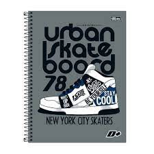 Caderno CD 10x1 Esp D+ Masculino 200f Tilibra