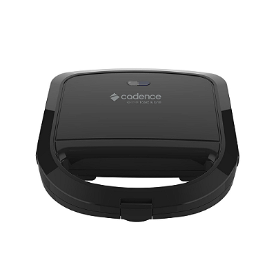 Cadence Sanduicheira Elétrica Toast & Grill Preta 220v