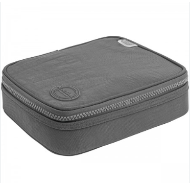 Estojo Box Academie Cinza - Tilibra