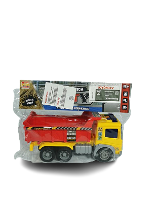 CAMINHAO FRICCAO LUZ E SOM CACAMBA 15CM IMCOL