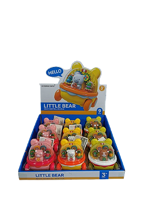 CARRINHO FRICCAO BEBE 15CM IMCOL TOYS