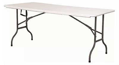 MESA DOBRAVEL IMCOL PLAST/METAL 180X74CM 230095