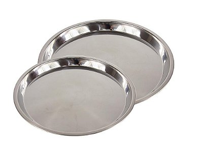 BANDEJA REDONDA IMCOL INOX 40CM 1022