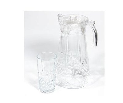 CJ JARRA 1.7L C/6 COPOS 278ML VIDRO 4242 IMCOL