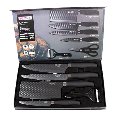 JOGO DE FACAS CHEF 6P C/ESTOJO 4093 IMCOL