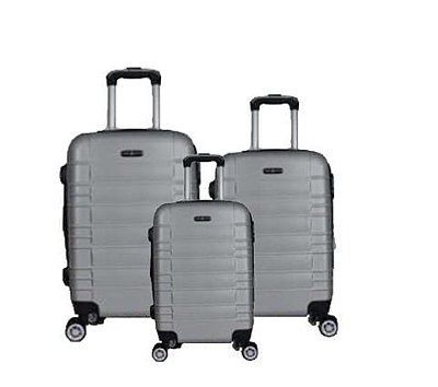 MALA VIAGEM IMCOL JG 3PCS 0891 CINZA COM EXPANSOR