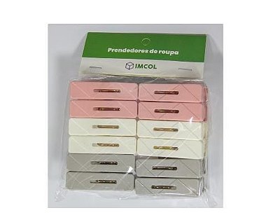 PRENDEDORES DE ROUPA C/12 4337 IMCOL