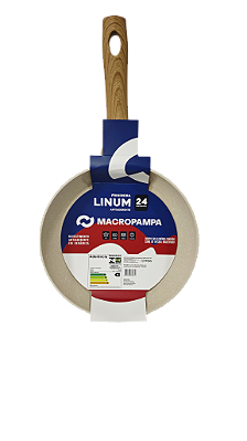 FRIGIDEIRA ANTIADERENTE CERÂMICA LINUM 24CM - IMCOL