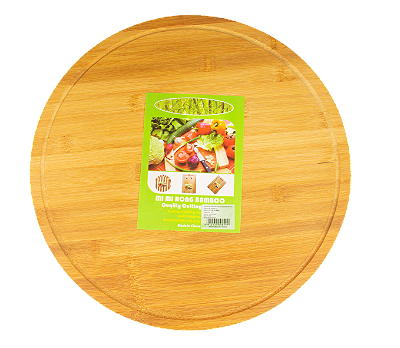 TABUA PIZZA BAMBU REDONDA 40CM - IMCOL