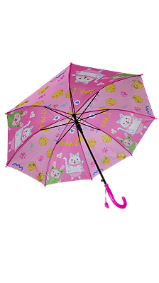 GUARDA CHUVA 100CM INFANTIL FEMININO - IMCOL