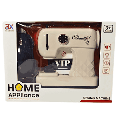 MINI HOME APPLIANCE MAQUINA DE COSTURA COM LUZ E MOVIIMENTO - IMCOL