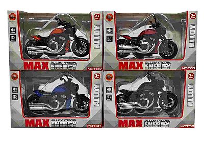 MOTO DE FRICÇÃO 12CM COM LUZ E SOM - IMCOL