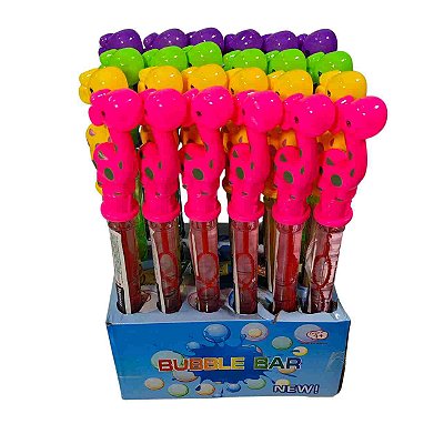 LANÇA BOLHAS BUBBLE BAR GIRAFA - IMCOL