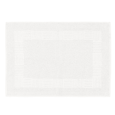 TAPETE PISO BANHO COLORS 46X65 BRANCO 500G/M2 - TEKA