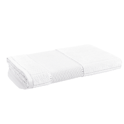 TOALHA STELLA DE ROSTO PONTO CRUZ 48X80 400G/M2 - KARSTEN
