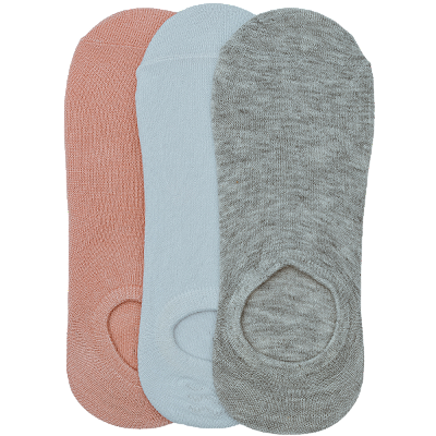 MEIA ÉOLO ADULTO FEMININA CANO INVISÍVEL 35-38 C/3 SORTIDA