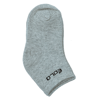 MEIA ÉOLO CANO LONGO C/3 CINZA 80% ALGODÃO