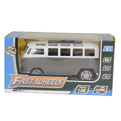 KOMBI FRICÇÃO METAL 12.5CM IMCOL TOYS 258276