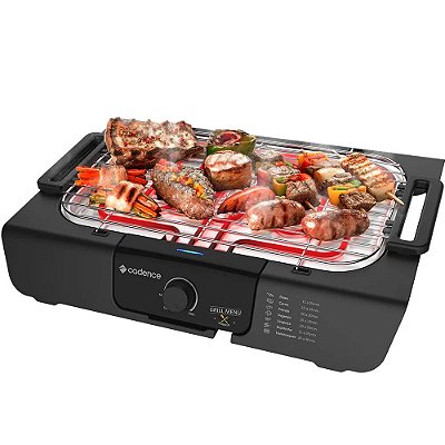 Churrasqueira elétrica grill menu GRL810 - 220V Cadence