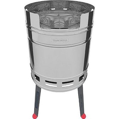 Churrasqueira a carvão em aço inox 40c TCP-400 26500/007 Tramontina