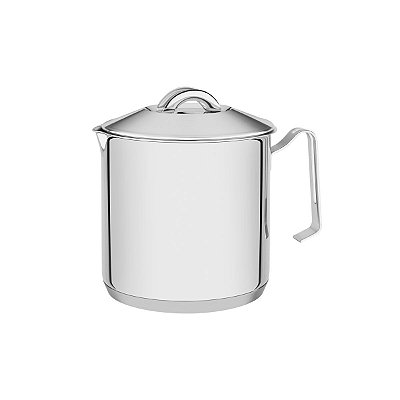 Fervedor Tramontina solar em aço inox fundo triplo com tampa 14 CM 2 L 62512/145