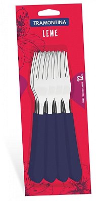 Conjunto garfos de mesa inox 12pc leme 23182 Tramontina