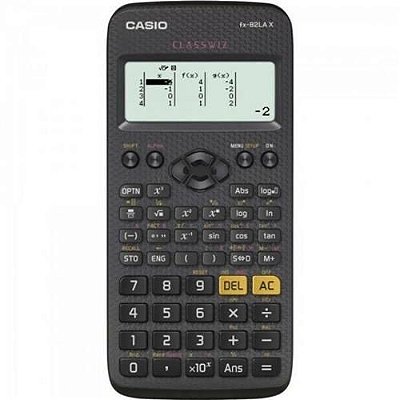 Calculadora cientifica FX82LAX preta Casio